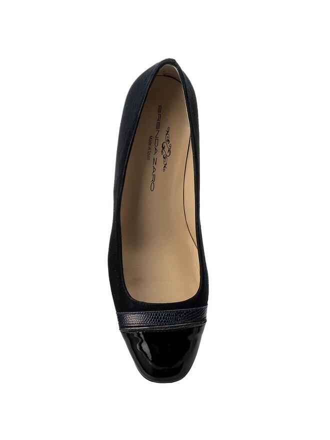 Escarpins Brenda Zaro T1724B Bleu marine chaussures