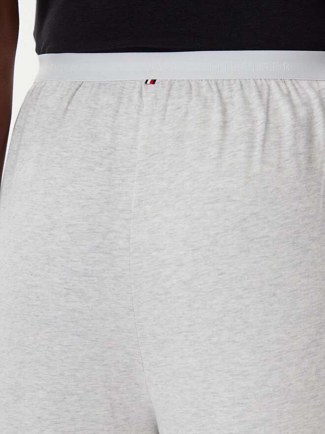 Tommy Hilfiger Tommy Hilfiger Pidžama hlače UW0UW05776 Siva Relaxed Fit