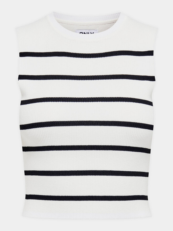 ONLY ONLY Top Majli 15255533 Écru Regular Fit