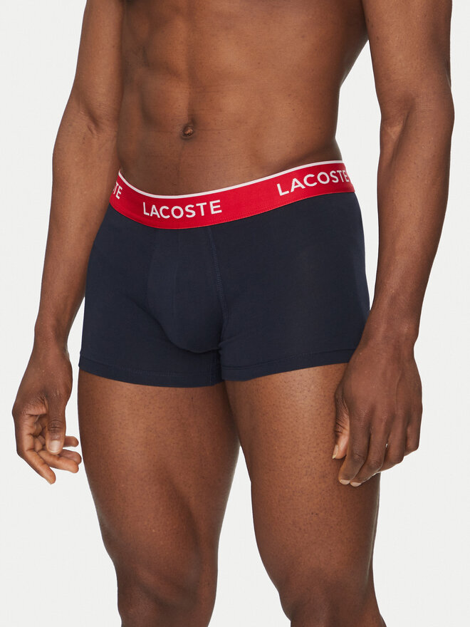 Lacoste Lacoste 3 darab boxer 5H1297 Sötétkék