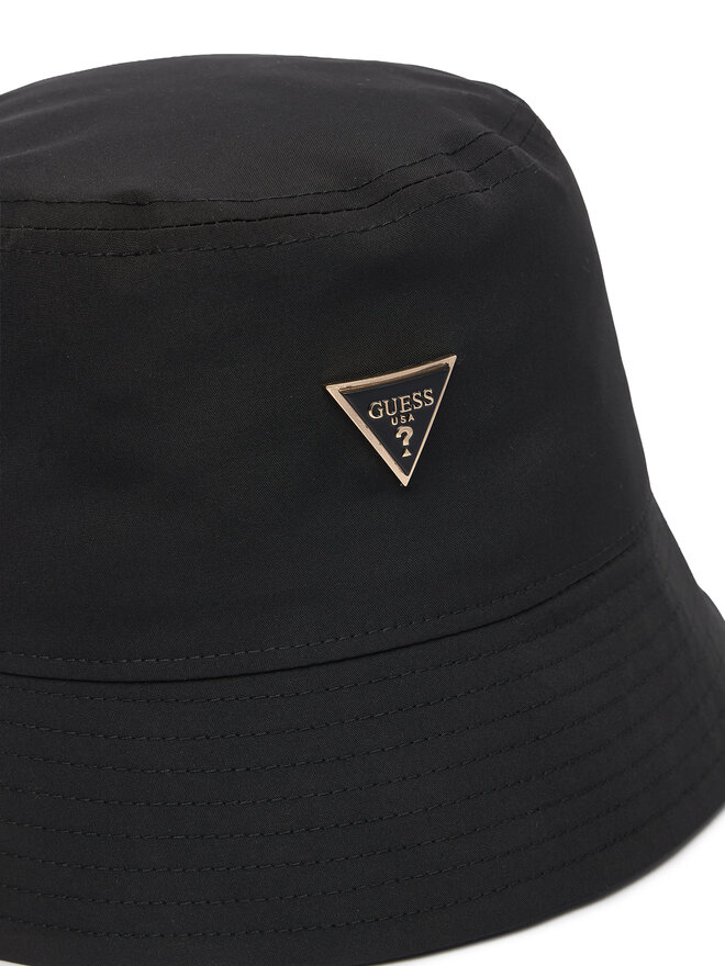 Guess Bucket Hat Guess AW5622 POL01 Schwarz