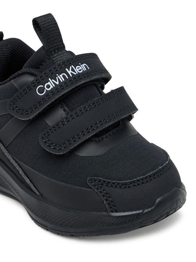 Calvin Klein Sneakers Calvin Klein Low Cut Velcro Sneaker V1B9-83169-1845 M Schwarz