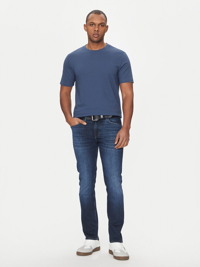 BOSS BOSS Camiseta Tiburt 240 50452680 Azul Regular Fit