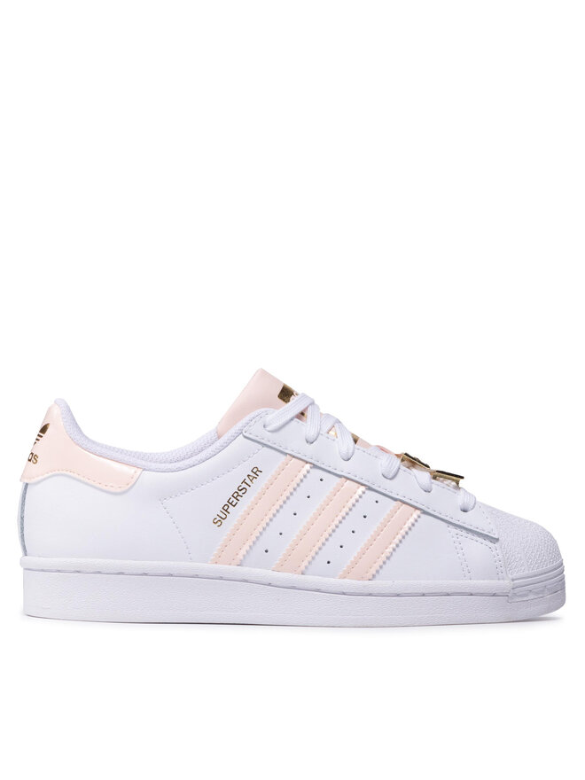 Adidas originals superstar 2.5 shoes white/pink/gold store