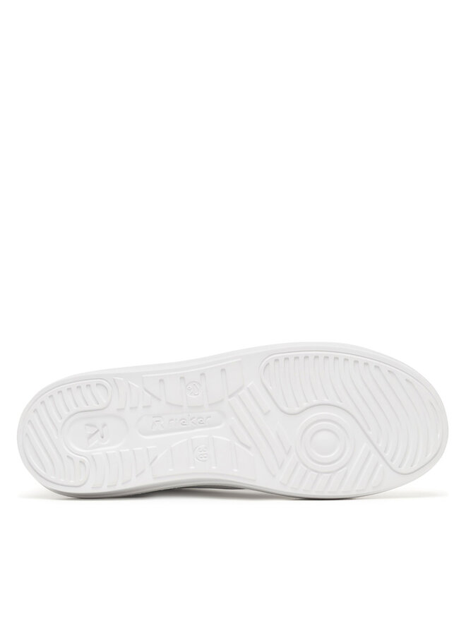 Rieker Revolution Lifestyle Sneakersy Rieker Revolution Lifestyle W1202-82 Biały