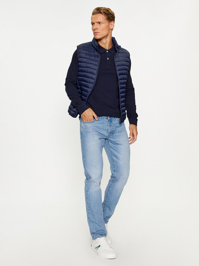 United Colors Of Benetton United Colors Of Benetton Поло 3089J3204 Cиній Regular Fit