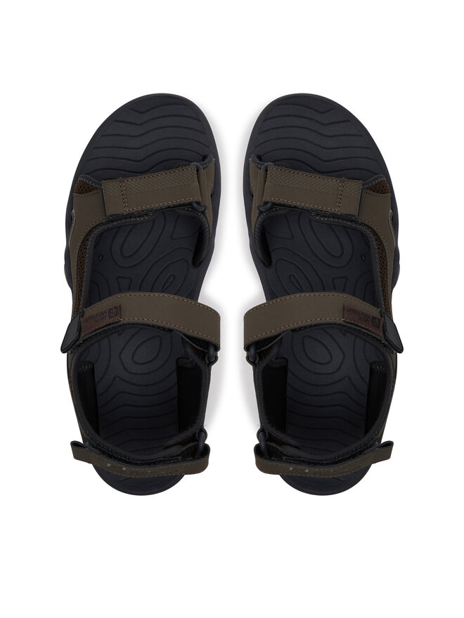 Jack Wolfskin Sandały Jack Wolfskin Lakewood Cruise Sandal M 4019011 Brązowy