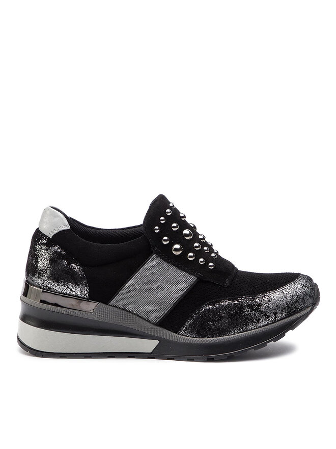 QUAZI Sneakersy QUAZI QZ-12-02-000077 Černá
