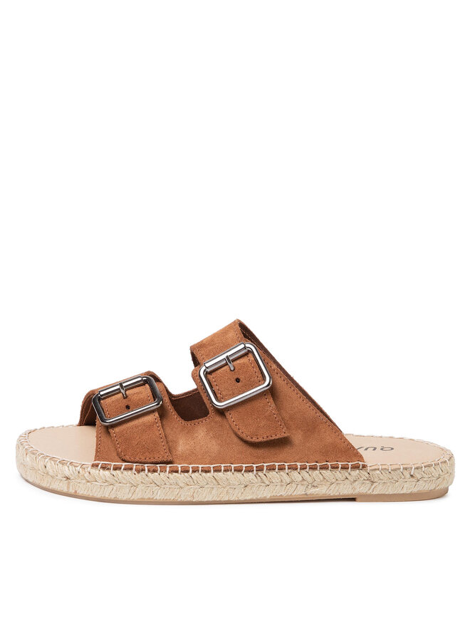 QUAZI Espadryle QUAZI QZ-63-04-000623 Brązowy