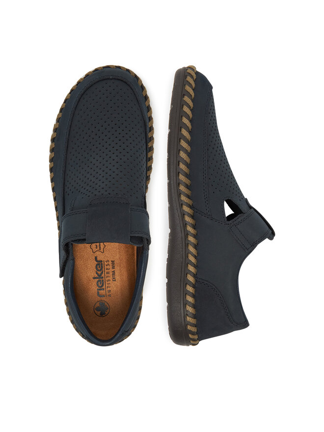 Rieker Halbschuhe Rieker B2453-14 Dunkelblau