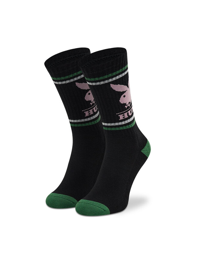HUF Unisex Magasszárú Zokni HUF Rabbit Head SK00682 r. OS Fekete