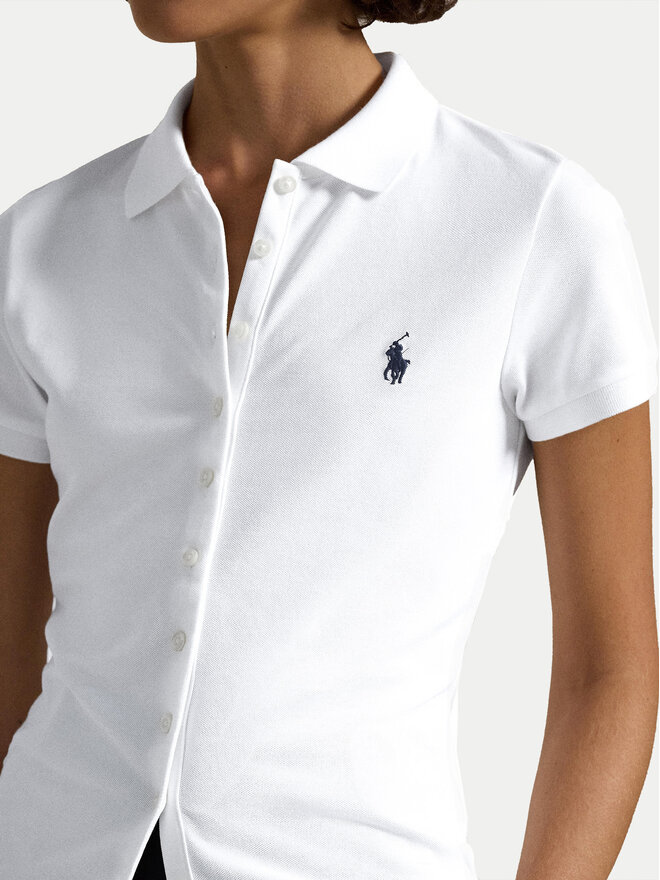 Polo Ralph Lauren Polo Ralph Lauren Поло 211939272002 Білий Slim Fit