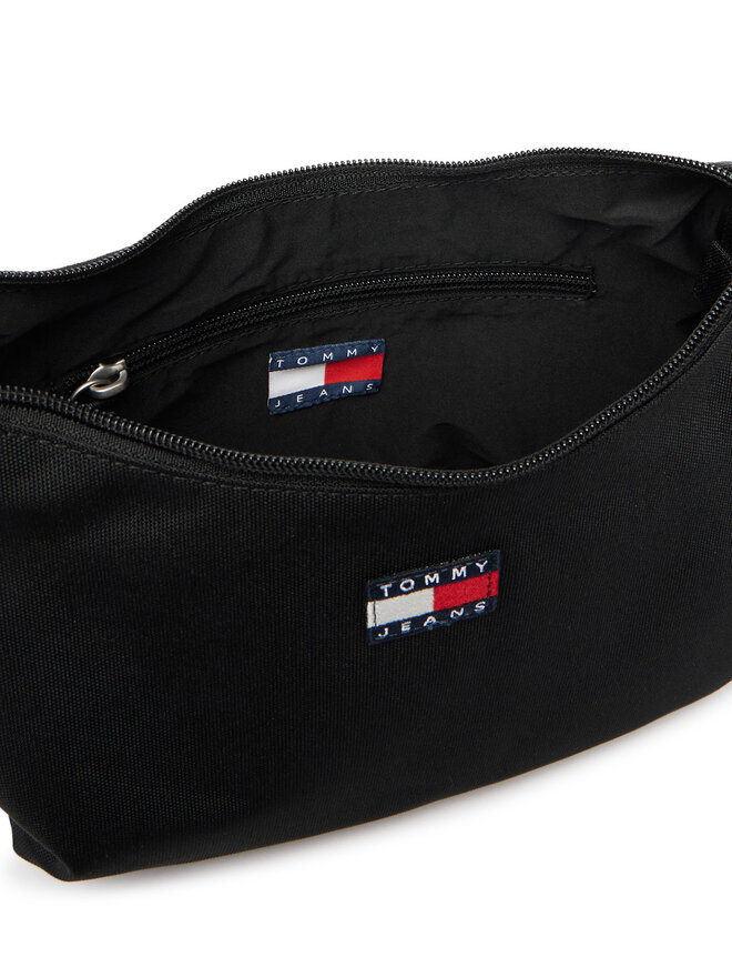 Tommy Jeans Handtasche Tommy Jeans Tjw Ess Daily Shoulder Bag AW0AW18463 Schwarz