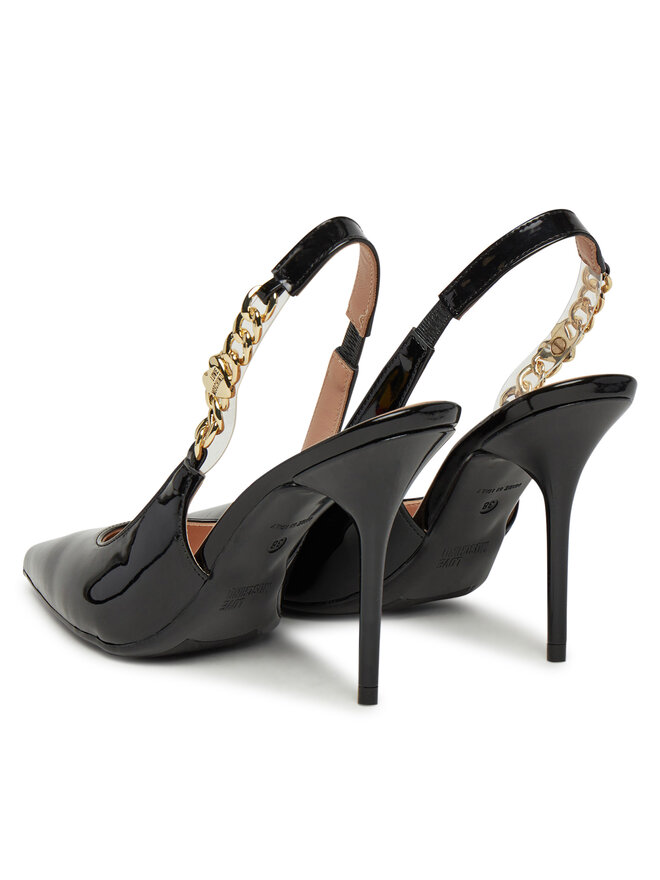 LOVE MOSCHINO Sandały LOVE MOSCHINO JA10139G0MIH0000 Czarny