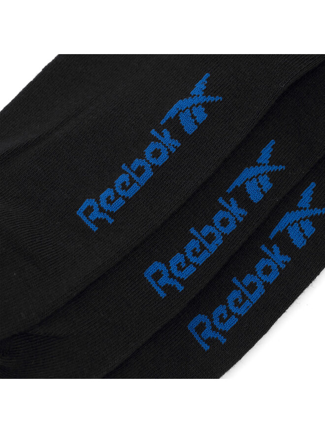 Reebok Комплект 3 чифта къси чорапи унисекс Reebok R0253-SS24 (3-pack) Черен