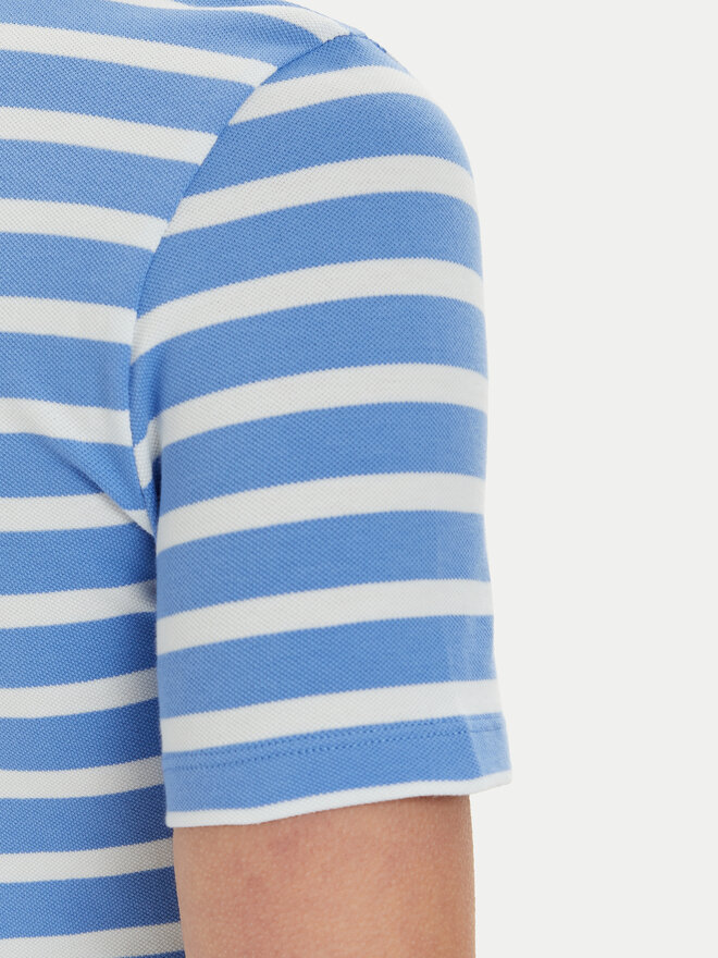 Tommy Hilfiger Tommy Hilfiger Pólóing 1985 WW0WW39530 Kék Slim Fit