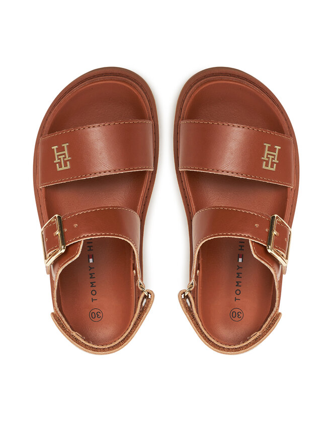 Tommy Hilfiger Σανδάλια Tommy Hilfiger T3A2-33785-0326 M Καφέ