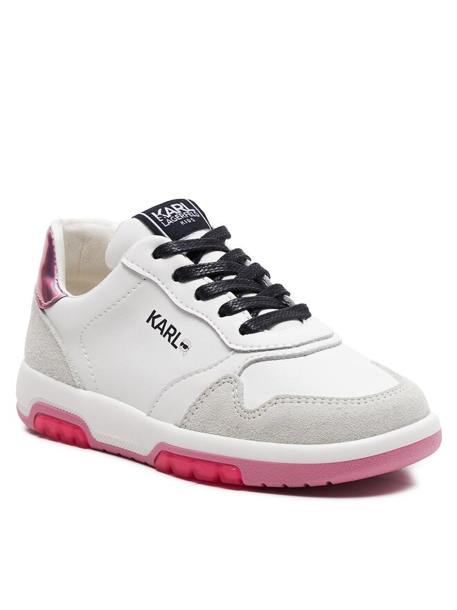Karl Lagerfeld Kids Sneakersy Karl Lagerfeld Kids Z30008 M Biały