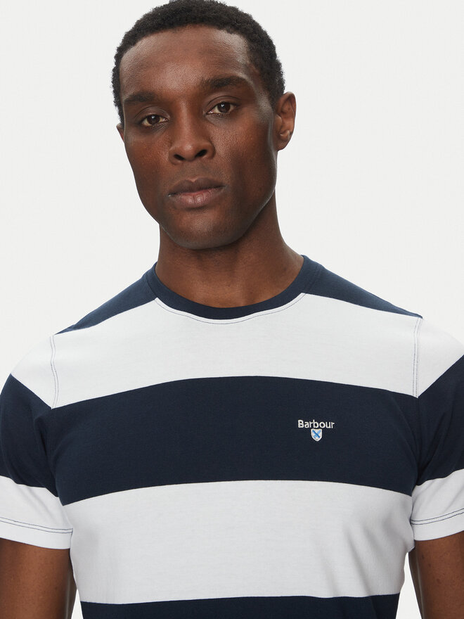 Barbour Barbour Póló Whalton MTS1255NY91 Sötétkék Tailored Fit
