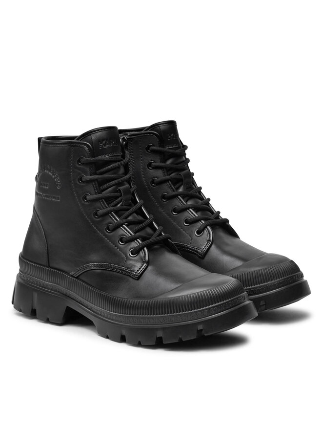 KARL LAGERFELD Csizma KARL LAGERFELD KL25264A Fekete