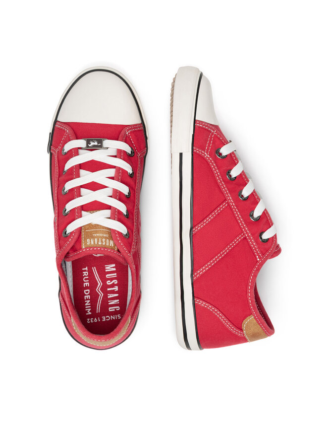 Mustang Sneakers aus Stoff Mustang 1099-310 Rot
