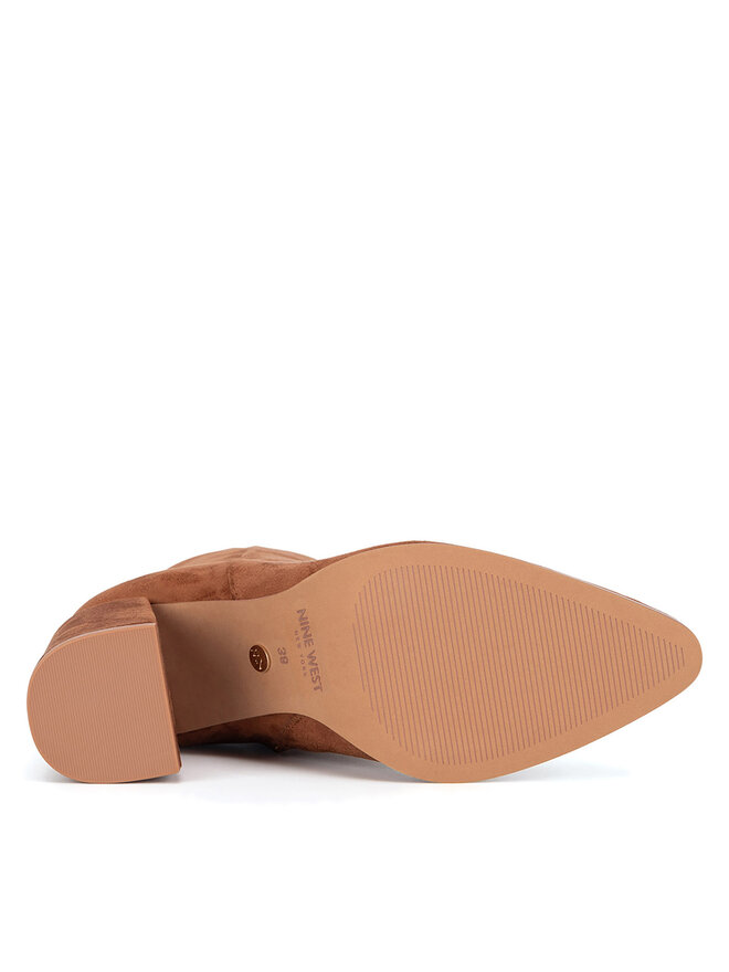 Nine West Μποτάκια Nine West WFA3000-1 Καφέ