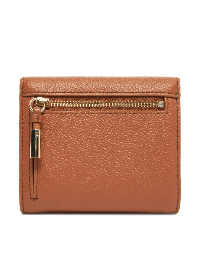 Furla Mały Portfel Damski Furla Goccia M Compact WP00469 BX3036 KH RY000 Brązowy