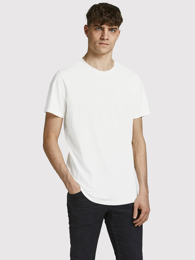 Jack&Jones Jack&Jones Marškinėliai Basher 12182498 Balta Regular Fit