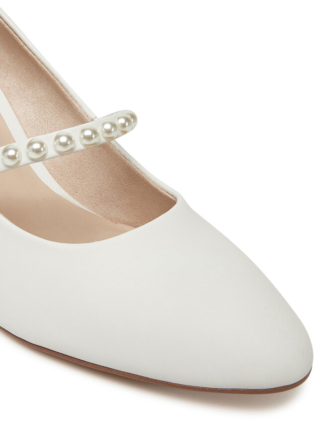 Tamaris Pantofi cu toc subțire Tamaris 1-22424-44 Alb