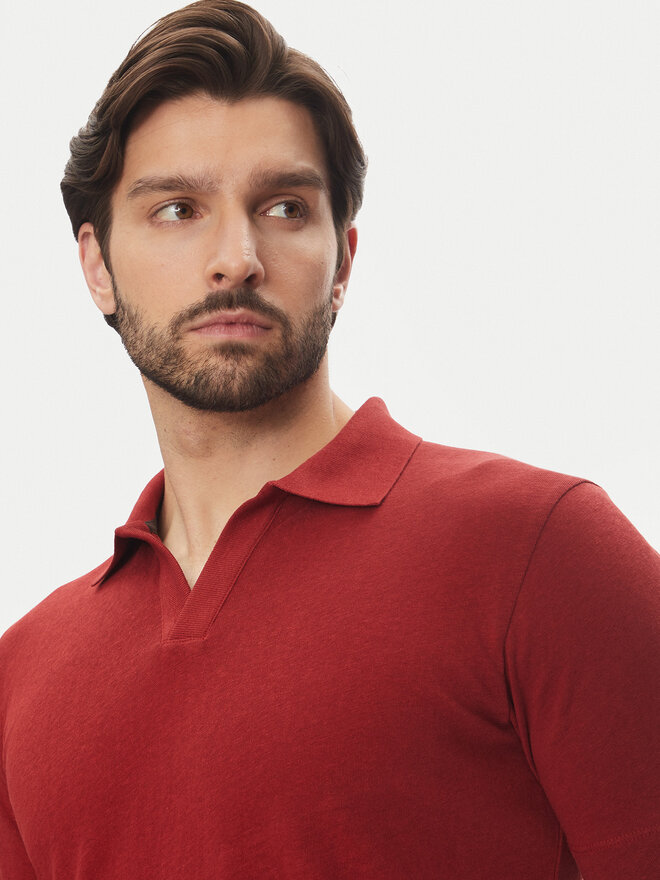 Marc O'Polo Marc O'Polo Polo marškinėliai 523 2091 53026 Raudona Regular Fit