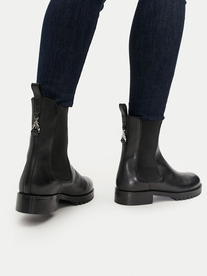 Patrizia Pepe Боти тип челси Patrizia Pepe 8Y0079/L078-K103 Черен