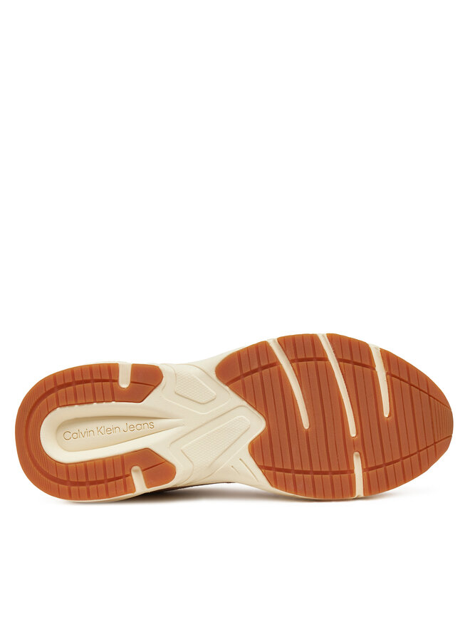 Calvin Klein Jeans Сникърси Calvin Klein Jeans Retro Tennis Low Mg Mix Media Wn YW0YW01639 Розов