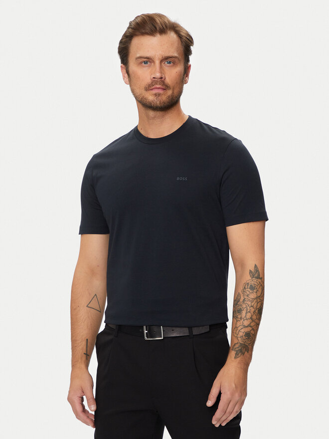 BOSS BOSS Camiseta Thompson 50468347 Azul marino Regular Fit