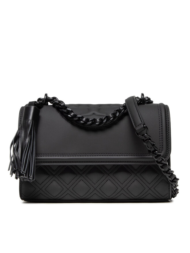 Handtasche Tory Burch Fleming Matte Small Convertible Shoulder Bag 82562 Schwarz eschuhe