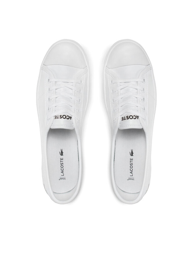 Lacoste Sneakers aus Stoff Lacoste Ziane Bl 1 Cfa 7-37CFA0065001 Weiß