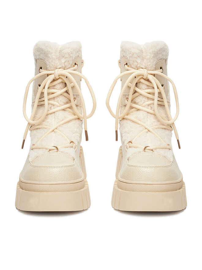 DeeZee Botines planos DeeZee HX22097-1 Beis