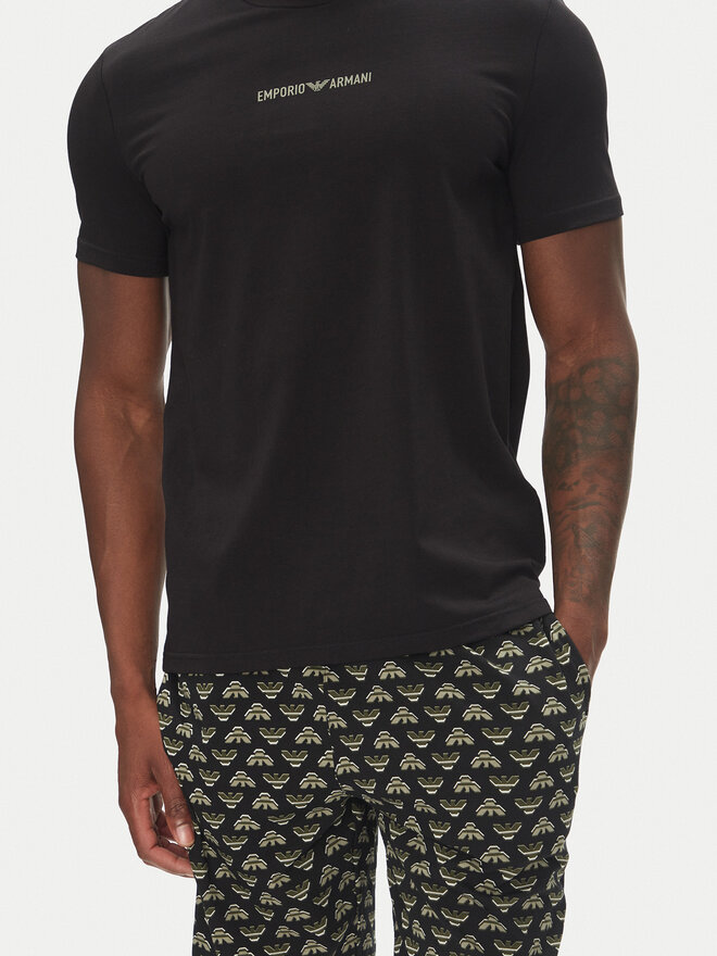 Emporio Armani Underwear Emporio Armani Underwear Pijama EM000400 AF10793 FC063 Negro Regular Fit