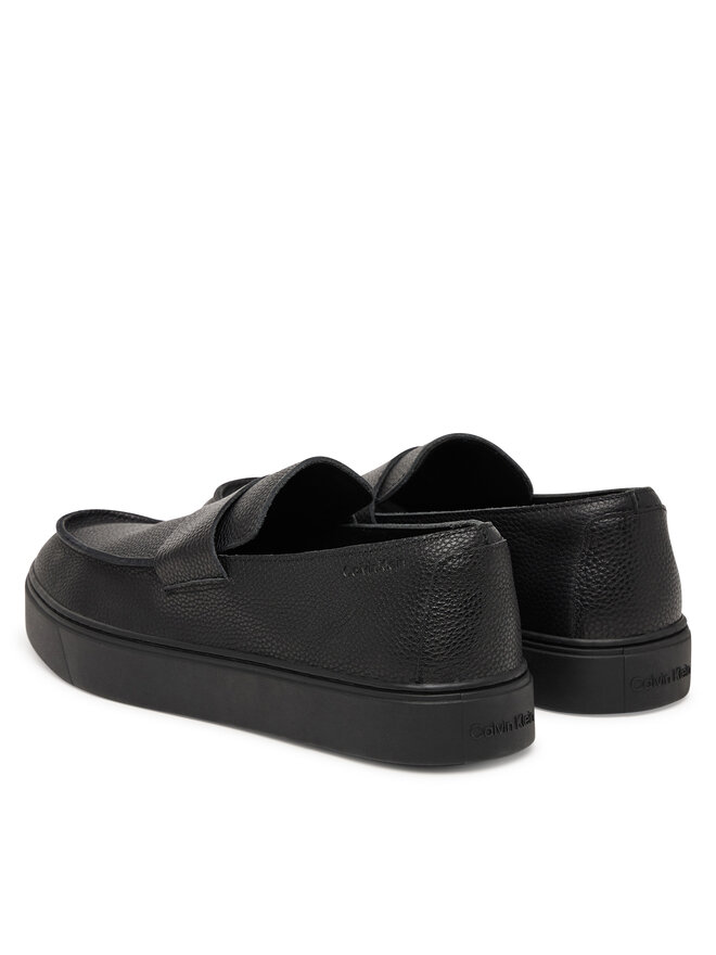 Calvin Klein Slipper Calvin Klein Hybrid Clean Loafer Band Tum Lth HM0HM02184 Schwarz