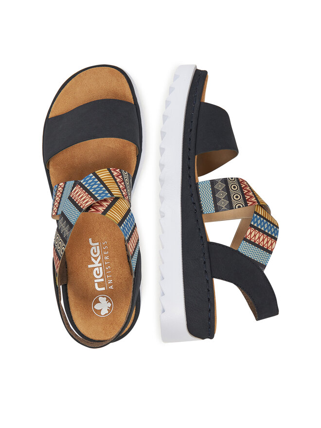 Rieker Sandalen Rieker V44G8-14 Dunkelblau