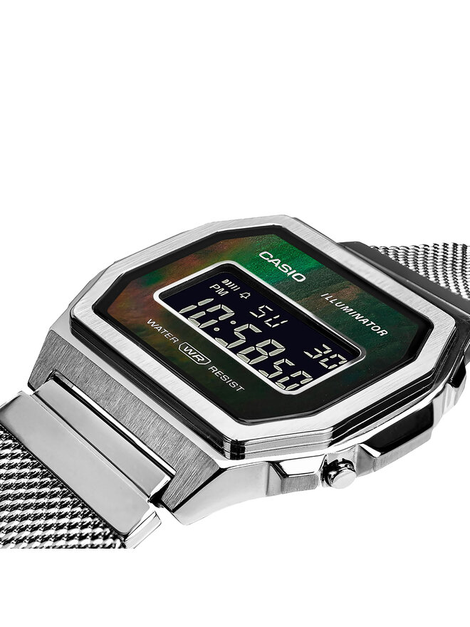 Casio Pulkstenis Casio A1000M-1BEF Sudraba