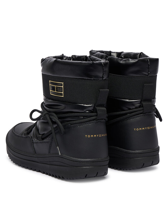 Tommy Hilfiger Schneeschuhe Tommy Hilfiger Snow Boot T3A5-34052-1474 D Schwarz