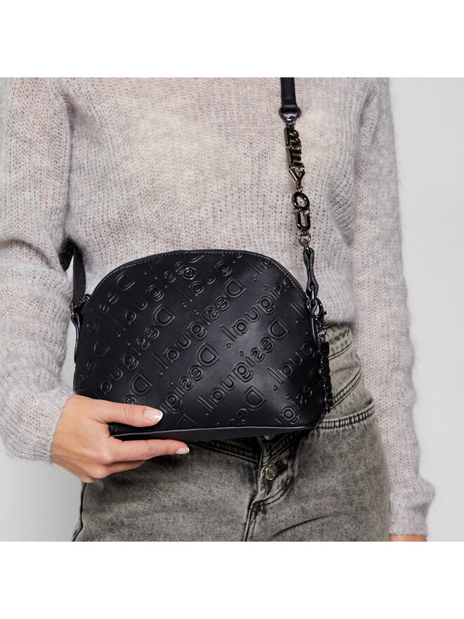 Faszinierend Desigual Tasche Schwarz Ebenbild