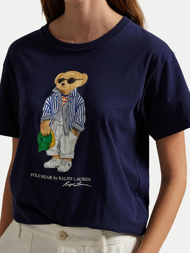 Polo Ralph Lauren Polo Ralph Lauren Póló 211959112001 Sötétkék Straight Fit