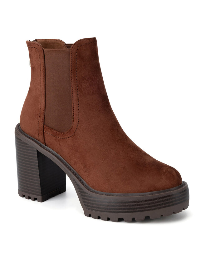 Nine West Škornji Nine West WFA3374-1 Rjava