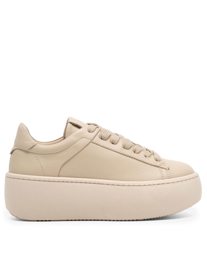 Simple Zapatos hasta el tobillo Simple SILVIA-1 Beis