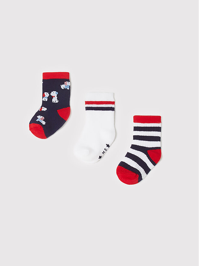 Mayoral 3er-Set niedrige Kindersocken Mayoral 9475 Bunt