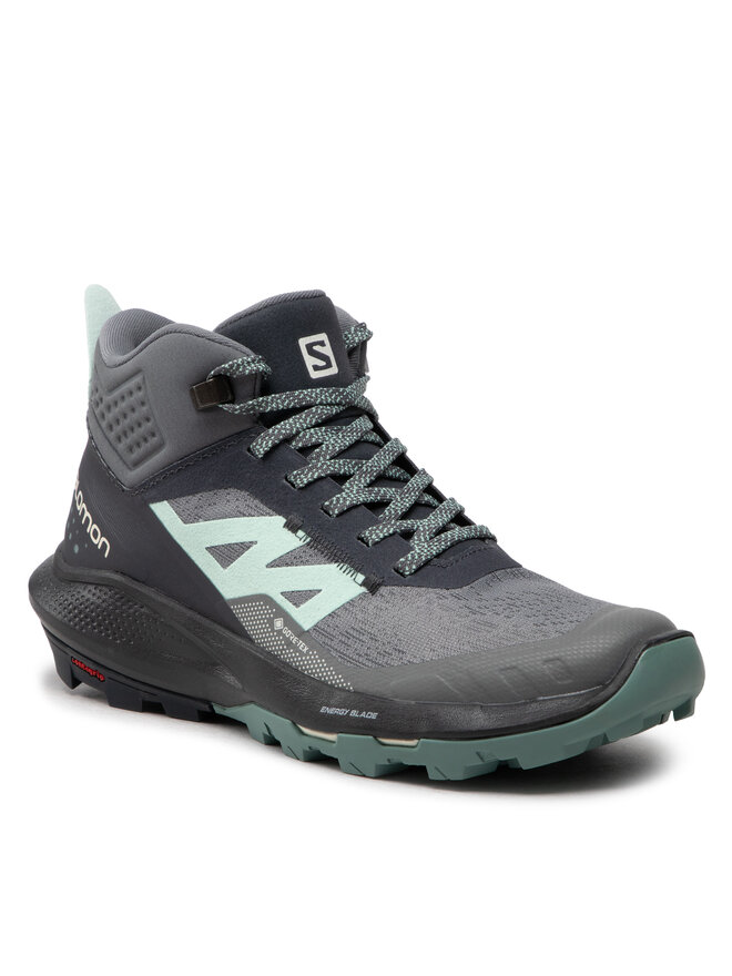 Salomon Παπούτσια πεζοπορίας Salomon Outpulse Mid Gtx W GORE-TEX 470672 20 V0 Γκρι