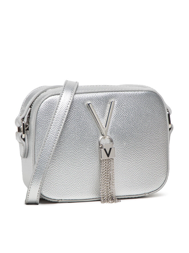 Valentino Handtasche Valentino Divina VBS1R409G Silberfarben
