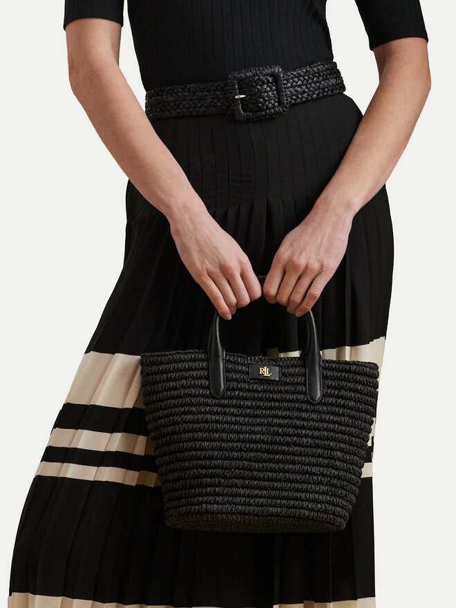 LAUREN RALPH LAUREN Torebka LAUREN RALPH LAUREN Brie 431962120002 Czarny