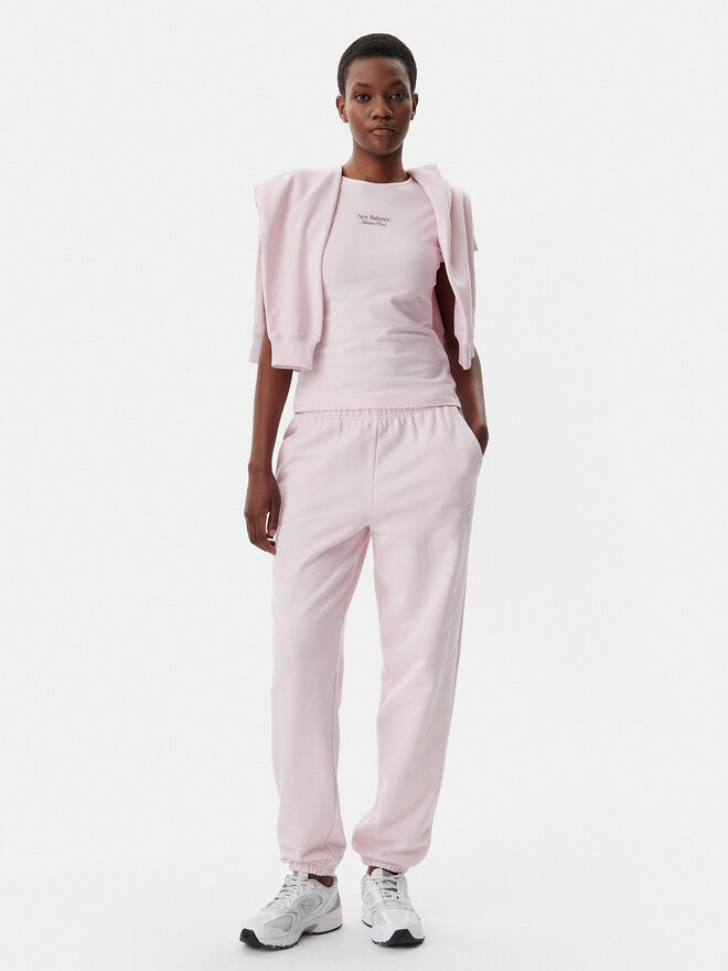 New Balance New Balance Camiseta WT51958 Rosa Slim Fit